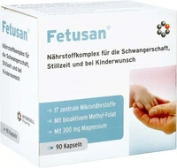 PZN-DE 05564693, Intercell-Pharma Fetusan 90 St&uuml;ck, Grundpreis: &euro; 0,32 / St&uuml;ck