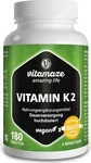 PZN-DE 12741457, Vitamaze Vitamin K2 200 ug hochdosiert vegan 180 St&uuml;ck, Grundpreis: