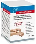ALGINAT-Verband 6 cmx3 m k&uuml;hlender Zinkleimverband
