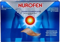 PZN-DE 07045715, Reckitt Benckiser Nurofen 24-Stunden Schmerzpflaster 200 mg 8