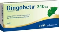 PZN-DE 12461692, betapharm Arzneimittel Gingobeta 240 mg 30 St&uuml;ck, Grundpreis: