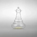 Karaffe Alladin mit Affirmation Blume des Lebens - Gold 1,3l
