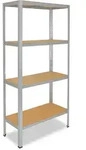 shelfplaza HOME 180x120x50 cm Schwerlastregal in verzinkt mit 4 B&ouml;den und 175...