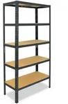 shelfplaza HOME 180x80x40 cm Schwerlastregal in anthrazit mit 5 B&ouml;den und 175...