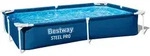 Steel Pro&reg; Frame Pool ohne Pumpe 221 x 150 x 43 cm, dunkelblau, eckig