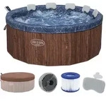 LAY-Z-SPA&reg; Energiespar Whirlpool Toronto AirJetTM mit Schaumstoffpaneelen & App-S...