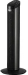 Turmventilator mit Fernbedienung - schwarz