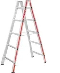 Sprossenstehleiter, beidseitig begehbar 4023 - 2,77 / 340 / 505 / 5,1