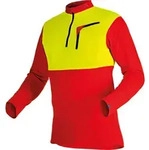Langarm-Shirt ZIPP-NECK - XL