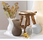 Ritzenhoff & Breker Annalena Vase 18 cm - Wei&szlig;