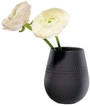 Villeroy & Boch Manufacture Collier Vase Carr&eacute; 14 cm - Noir