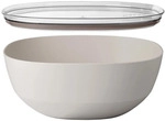 Mepal SILUETA Servierschale mit Deckel 5000 ml - Nordic White