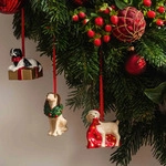 Villeroy & Boch Nostalgic Ornaments Ornamente Hunde 3-teilig