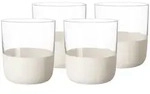 Villeroy & Boch Manufacture Rock Blanc Whiskybecher 250 ml 4er Set