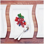 Villeroy & Boch NewWave Fr&uuml;hst&uuml;cksteller 26 x 20 cm 4er Set