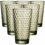 Ritzenhoff & Breker Favo Longdrinkglas 400 ml 6er Set - Oliv