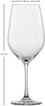 Schott Zwiesel FORT&Eacute; Wasserglas / Rotweinglas 530 ml 4er Set