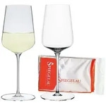 Spiegelau Definition Wei&szlig;weinglas 430 ml 2er Set + Poliertuch