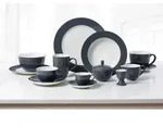 Ritzenhoff & Breker DOPPIO Kaffeebecher 320 ml 6er Set - Anthrazit
