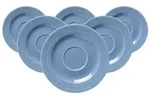 Ritzenhoff & Breker Levi Kaffeeuntertasse &oslash; 15,5 cm 6er Set - Blau
