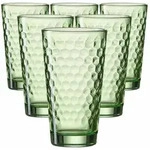 Ritzenhoff & Breker Favo Longdrinkglas 400 ml 6er Set - Gr&uuml;n