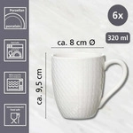 Ritzenhoff & Breker Saphir Kaffeebecher 320 ml 6er Set