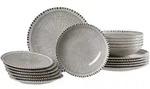 Ritzenhoff & Breker Natura Teller-Set 18-teilig - Grau
