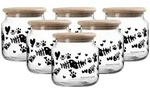 Ritzenhoff & Breker Mika Cat Leckerli-Dose mit Deckel &oslash; 10 cm 6er Set
