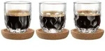 Leonardo GOCCE Espresso-Set mit Untersetzer 6-teilig