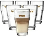 Leonardo SOLO Becher 410 ml Herzen 6er Set