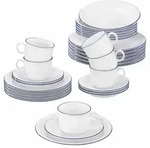 Seltmann Weiden Compact Blaurand Kombiservice 30-teilig