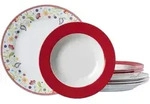 Ritzenhoff & Breker SHANTI DOPPIO Rot Tafelservice 8-teilig