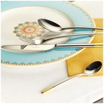 Villeroy & Boch Ella teilvergoldet Tafelbesteck 24-teilig