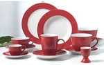 Ritzenhoff & Breker DOPPIO M&uuml;slischale 14 cm 6er Set - Rot