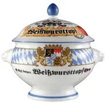 Seltmann Weiden Compact Bayern L&ouml;wenkopfterrine mit Deckel 2,1 l