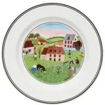 Villeroy & Boch Design Naif Brotteller &oslash; 17 cm M&uuml;hle