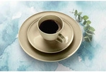Seltmann Weiden Beat Color Glaze Kaffeeservice 18-teilig - Sandbeige