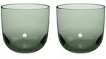 like. by Villeroy & Boch Like Glass Wasserglas 280 ml 2er Set - Sage