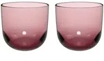 like. by Villeroy & Boch Like Glass Wasserglas 280 ml 2er Set - Grape