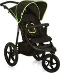 Hauck 274064, Hauck Buggy & Sportwagen Runner mit Luftreifen - Black Neon Yellow