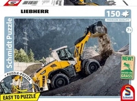 Schmidt Spiele 56551, Schmidt Spiele Radlader L526 Puzzle Liebherr 150 Teile