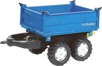rolly toys R12110, rolly toys Mega Trailer Dreiseitenkipper Ford blau