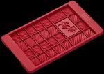 LURCH FlexiForm Schokoladentafel 12x20,5cm ruby