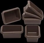 LURCH Silikon Mini-Batzen-Backform 6er Set - f&uuml;r kleine Brote und Kuchen