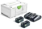 Festool Energie-Set SYS 2x5,0/TCL 6 DUO 5,0 Ah 18 V