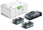 Festool Energie-Set SYS 2x8,0/SCA16 8,0 Ah 18 V