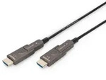 DIGITUS HDMI AOC Verbindungskabel, Typ A, abnehmbar St/St, 20.0m, Ultra HD, 4K@60 Hz,