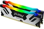 KINGSTON FURY Renegade RGB schwarz/silber DIMM Kit 96GB DDR5-6000, CL32-38-38,...