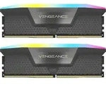 CORSAIR Vengeance RGB grau DIMM Kit 32GB, DDR5-6000, CL36-44-44-96, on-die ECC