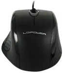 LC-Power LC-m710B, optische USB-Maus, 800dpi, schwarz